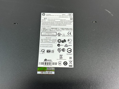 HP V1910 (JE007A) 24-Ports-Ports Rack-Mountable PoE Switche FREE SHIPPING 🚚 - Picture 14 of 16
