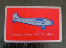 American Airlines Single Swap Playing Card (1 card)