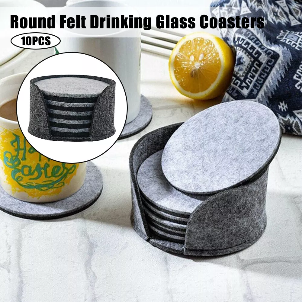 Drink best sale coaster material