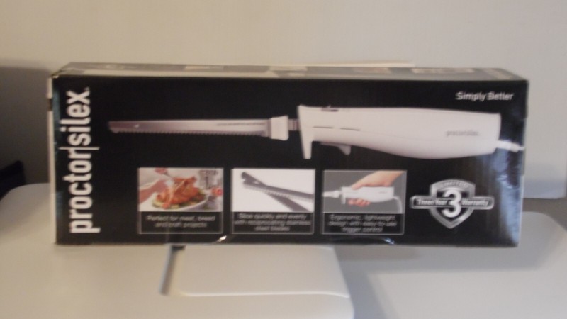 Proctor - Silex Electric Knife Model #74312 - NEW/SEALED