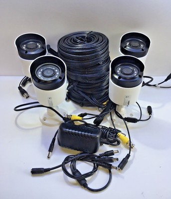 Lorex LBV2531W 1080p HD Analog Bullet Security Camera 4-Pack