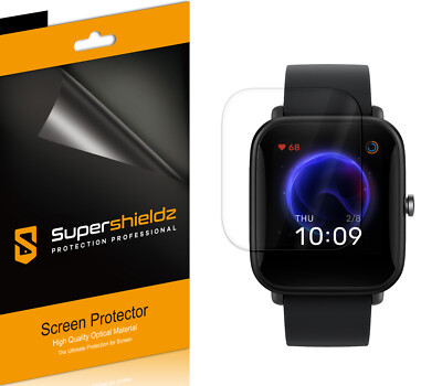 3X Supershieldz Clear Screen Protector for Amazfit Bip U (TPU)