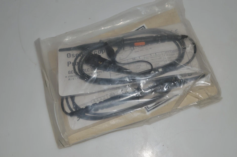 *TC* TENIMA GCP-210LC OSCILLOSCOPE PROBE KIT W/MANUAL--LOT OF 2 NEW (RFG18) - Image 2 of 2