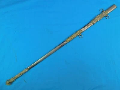 Antique Vintage Old US Fraternal Masonic Sword Scabbard Sheath - Image 1 of 4
