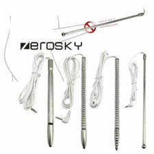 E-Stim Electric Urethral Stretcher Dilator Metal Penis Plug Penis Enhancer Male