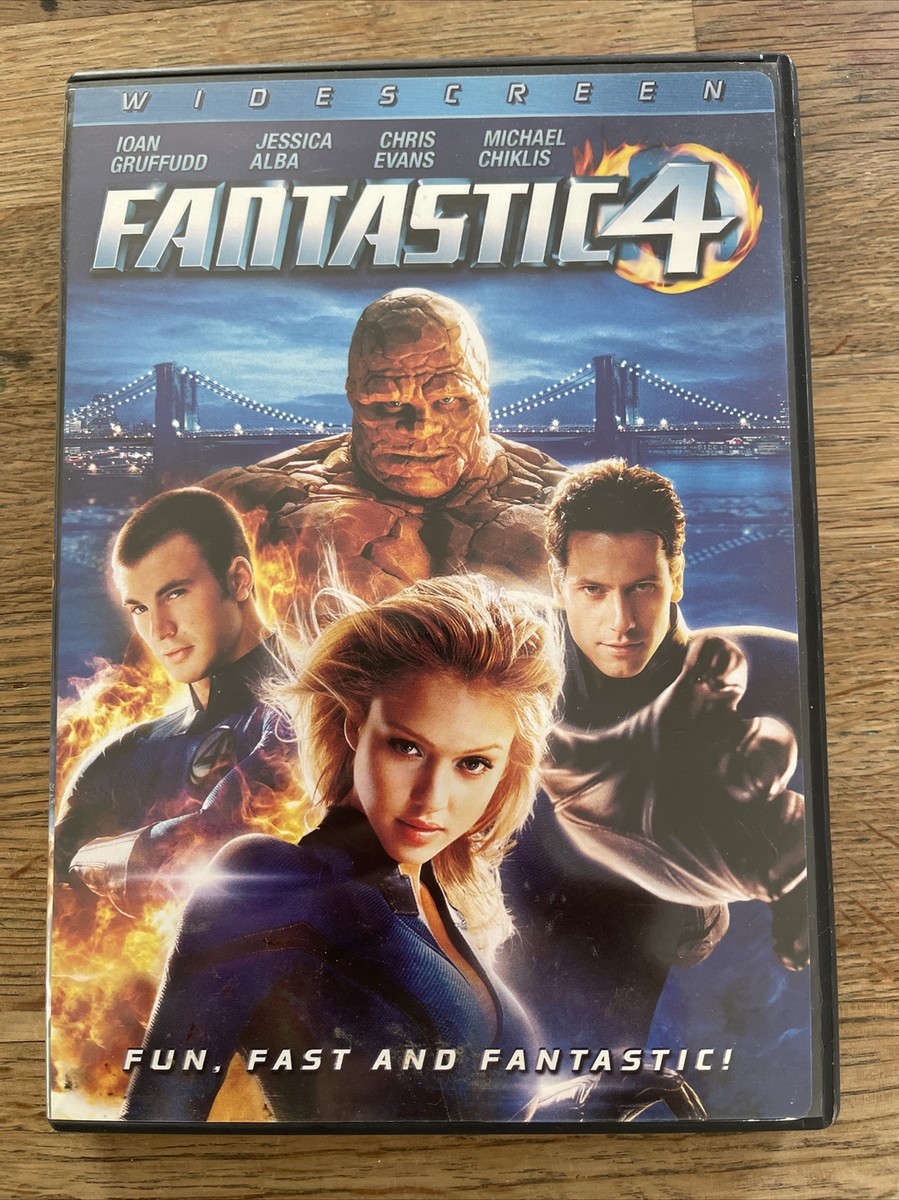 Fantastic 4 (DVD, Widescreen, Bonus Content) Jessica Alba, Ioan 