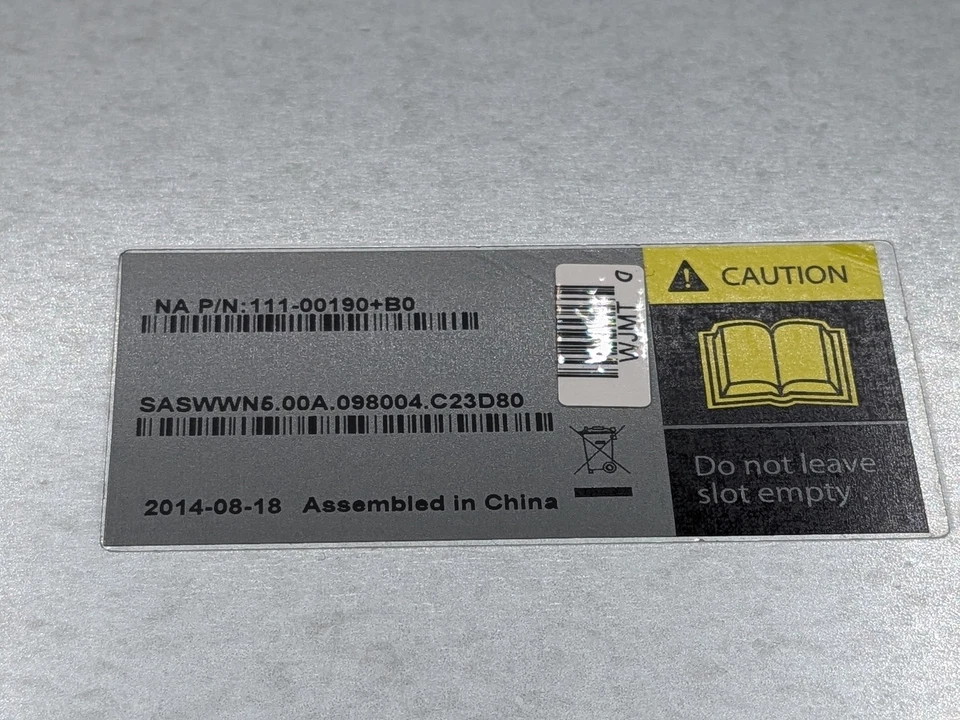 Módulo de servidor Ethernet controlador de almacenamiento SAS NetApp IOM6 111-00190+B0 Foto 4 de 4