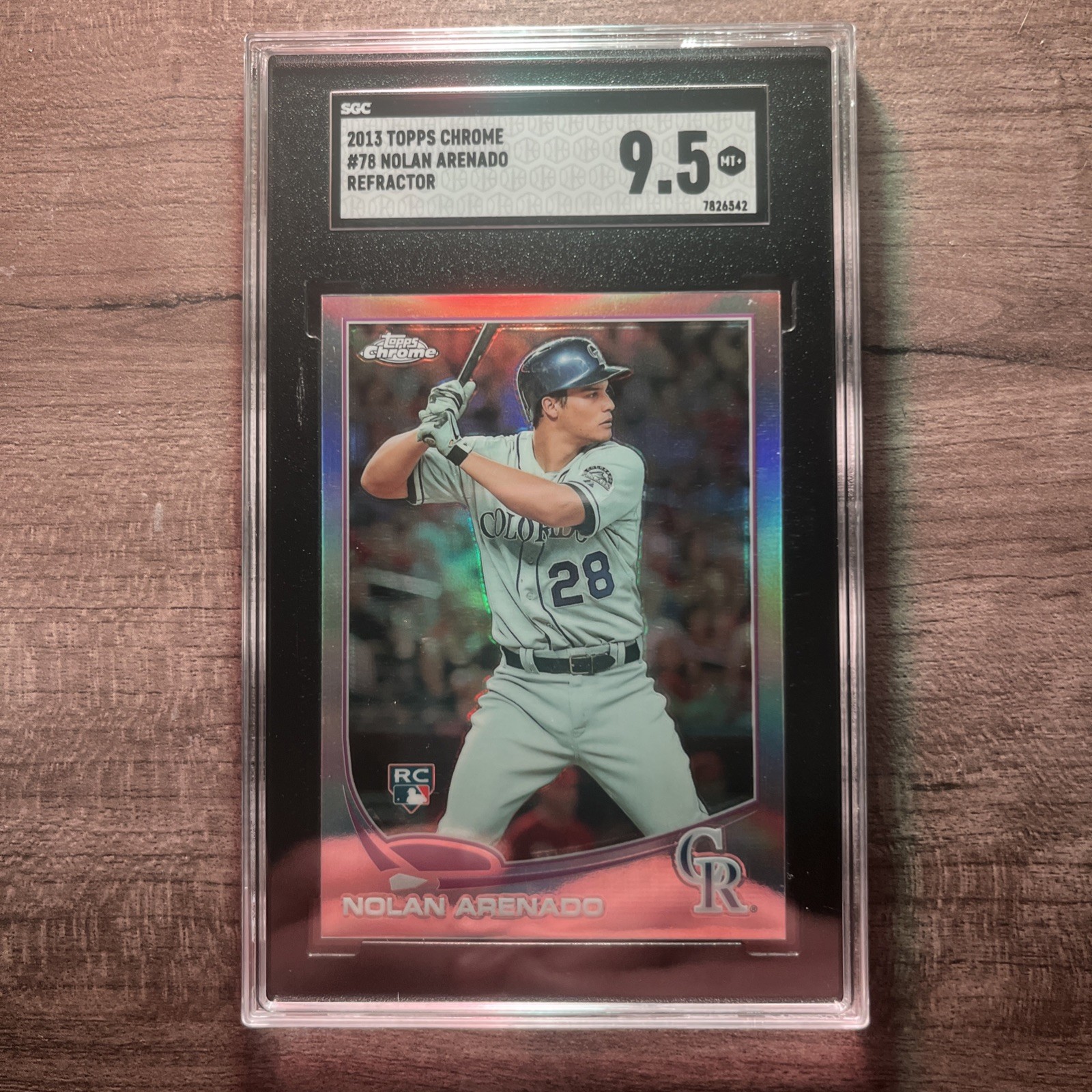 2013 Topps Chrome - Nolan Arenado #78 Refractor (RC) SGC 9.5