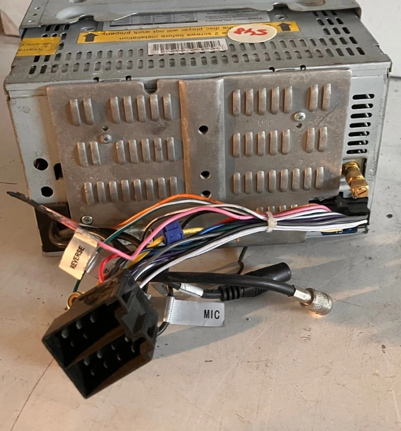 Tristan Auron Autoradio Navi Modell Nr. BT2D7013A NR.000548 - Bild 3 von 3