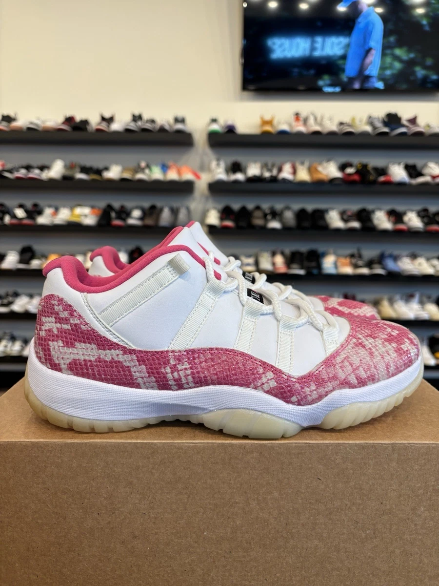 Preços baixos em Jordan 11 Retro Low Pink Snakeskin W | eBay