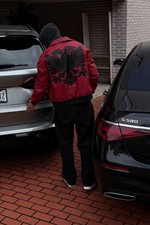 Drake Red Albanian Eagle Jacket