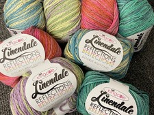 King Cole Linendale Reflections Double Knit DK Linen Coton Wool Yarn by 50g Ball