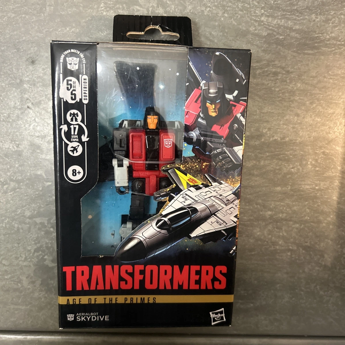 Transformers Age of the Primes Deluxe Class Aerialbot Fireflight Aksiyon Figürü