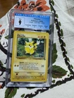 1999 Pokémon TCG Jungle Pikachu 60/64 Unlimited CGC 9 Mint w/ Subgrades