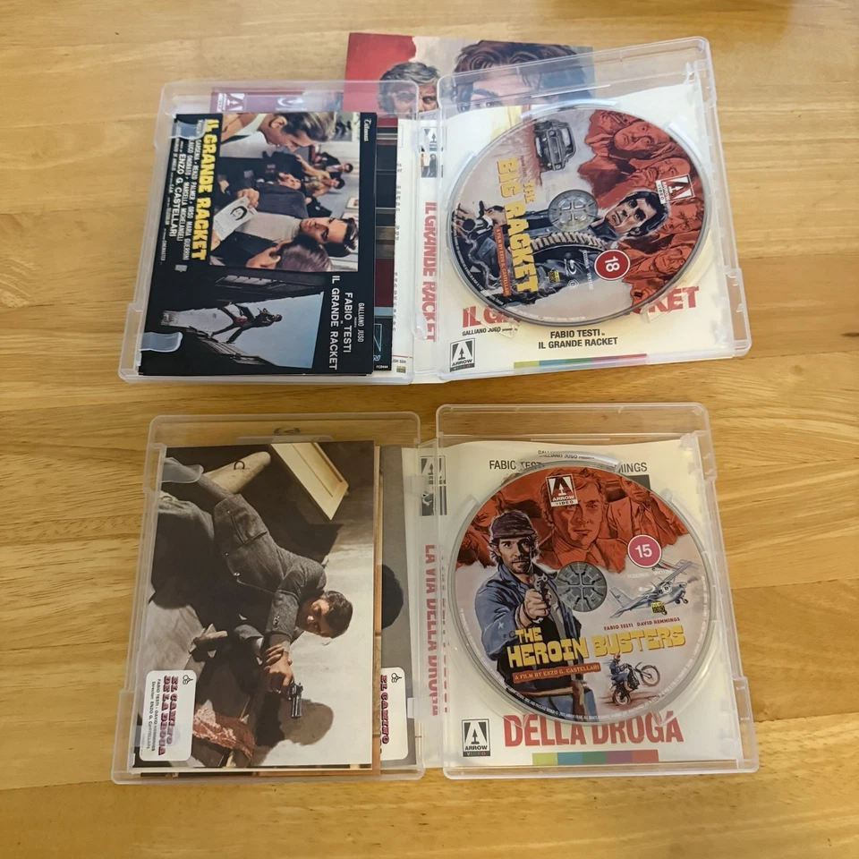 Rogue Cops and Racketeers - Arrow Video Blu Ray Boxset - Enzo G. Castellari - Image 2 of 4