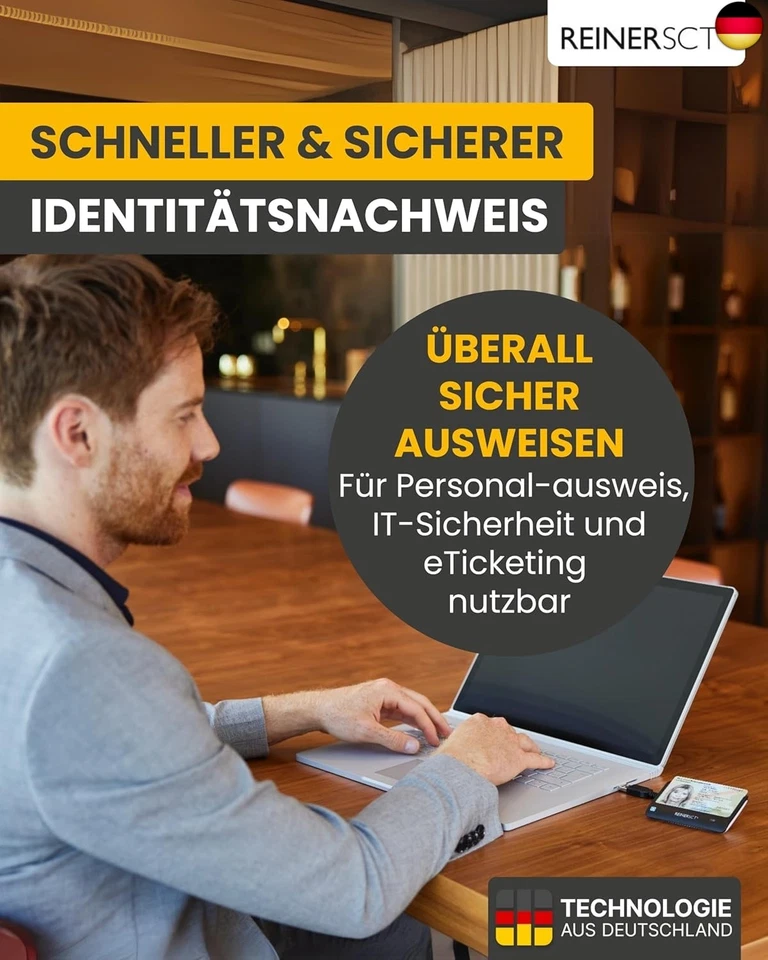 REINER SCT cyberJack RFID Chip-Kartenleser basis | Für den neuen - Bild 2 von 4