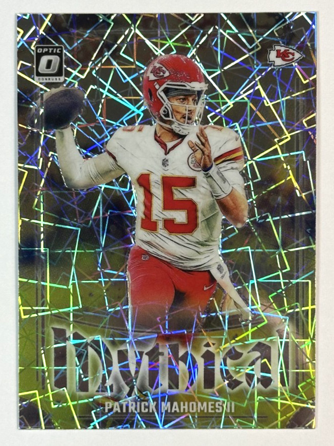 2023 Donruss Optic Patrick Mahomes Mythical Prizm Case Hit SSP
