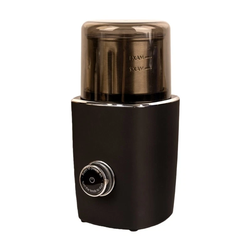 Quiet Motor Coffee Spices Grinder Cordless Stainless Steel Safe Operation