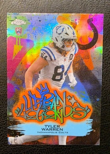 2025 Topps Chrome Tyler Warren Base (RAW)