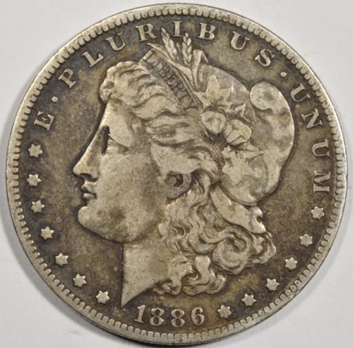 1886-O MORGAN DOLLAR ~ NICE ORIGINAL VF VERY FINE! INV#4