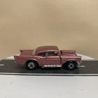 1979 Matchbox Lesney Superfast '57 Chevy Bel Air Pink Mauve Rose Gold - 1:64 NM