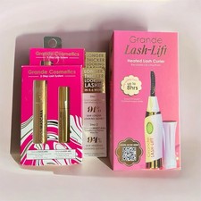 GRANDE LASH SERUM AND MASCARA and GRANDE HEATED LASH CURLER