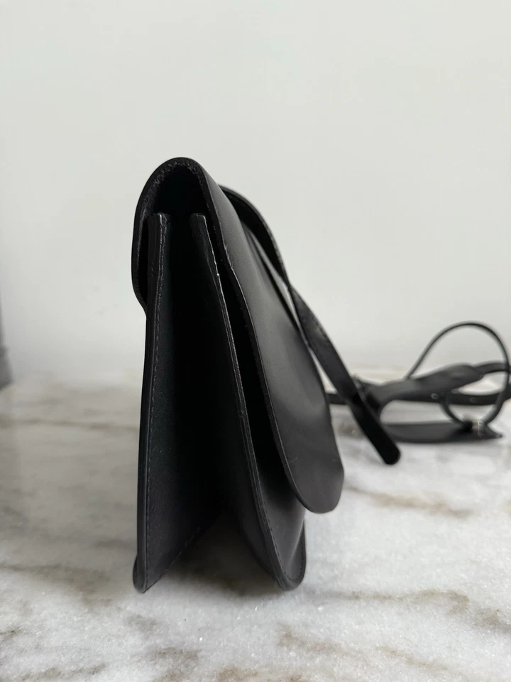 GIANNI CHIARINI BLACK LEATHER  CROSSBODY BAG - Image 2 of 4