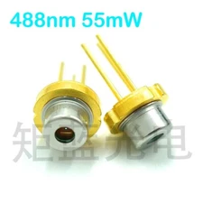 Sharp GH04850B2G TO18-5.6mm Cyan-blue 488nm 55mW 60mW Laser Diode (Single Mode)