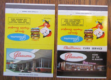 MATCHORAMA MATCHBOOK COVERS: GLEASONS BUFFALO, NEW YORK EMPTY MATCHCOVERS -A17