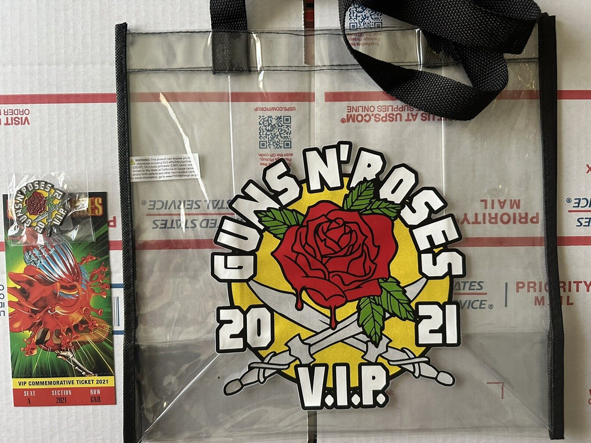 Guns N' Roses VIP Merchandise 2021 US Tour | eBay