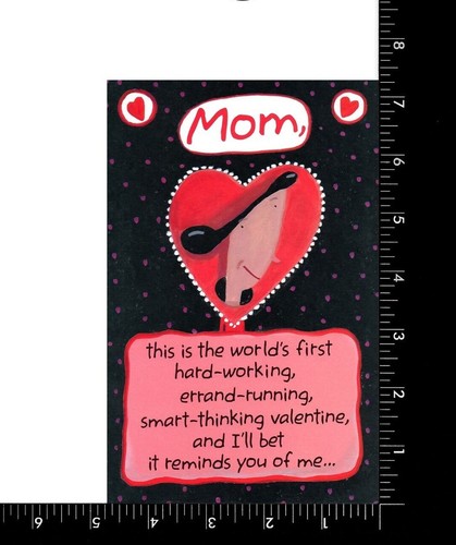 Tarjeta alegre del día de San Valentín para madre de American Greetings + sobre - Imagen 3 de 4