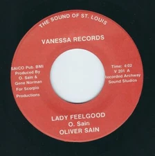 MO Modern soul / Funk boogie - Oliver Sain VANESSA 201 Lady feelgood ♫ 1981