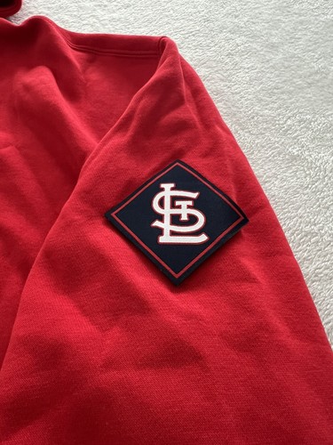 St Louis Cardinals Nike MLB Hooded Sweatshirt XXL - Picture 3 of 7