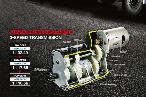 Kit modellino camion trattore telecomandato King Hauler scala 1:14 - Tamiya #56301 - Foto 5 di 6