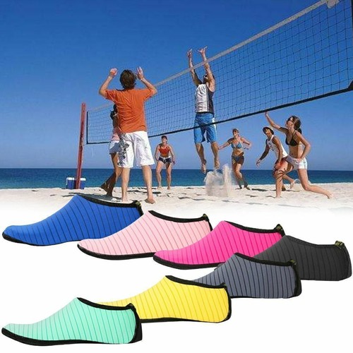 Water Socks Barefoot Skin Shoes Quick-Dry Aqua Beach Water Swim Sports Vacation - Picture 9 of 36