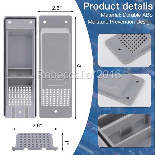 8PCS Shipping Container Air Vent Kit Heavy Duty Shipping Container Wall Vents D - Picture 6 of 9