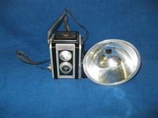 Kodak Duaflex II camera with a working Duaflex flasholder