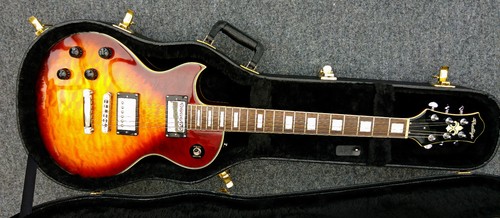 LEFT HANDED PRESTIGE HERITAGE ELECTRIC GUITAR, LP STYLE. - Picture 2 of 9