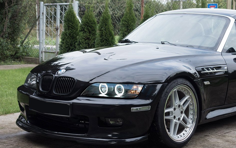 ABS Fit BMW Z3 1996~2002 Convertible Coupe Front Hood Grill Matt