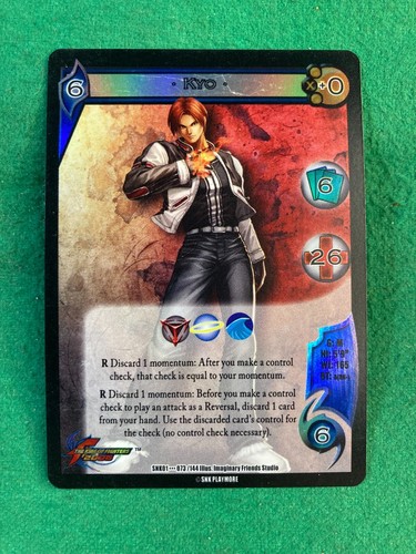 UNIVERSAL FIGHTING SYSTEM, UFS CCG - (SNK01) SINGLE RARE CARDS - Picture 27 of 48