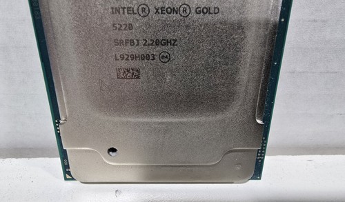 Intel Xeon Gold 5220 18 Core Server Processor CPU SRFBJ 2.2 GHz FCLGA3647 - Photo 6/13
