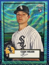2021 Topps Chrome Platinum Anniversary CODI HEUER Aqua Wave Chicago White Sox