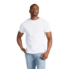 Adult Short Sleeve Tee G1717 White 1-pack Medium
