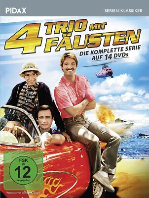 Trio mit 4 Fäusten - Komplettbox * komplette Serie auf 14 DVDs * Pidax Neu