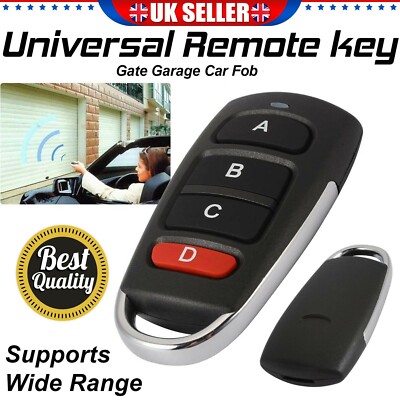 Electric Cloning Universal Gate Garage Door Opener Remote Control