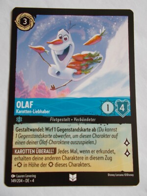 Disney Lorcana Karte Ursulas Rückkehr 149/204 OLAF