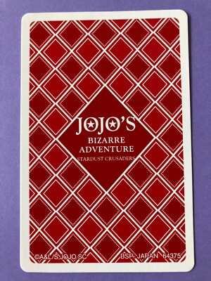 JOJO'S トランプ Jotaro Kujo Spade A JoJo's Bizarre Adventure Playing Card