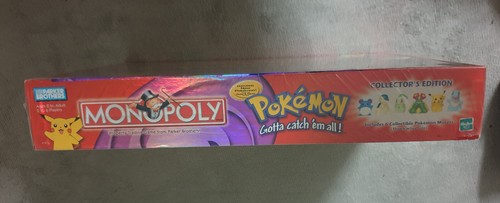 Pokemon Collector's Edition Monopoly 2001 Gold & Silver SEALED - Picture 3 of 11