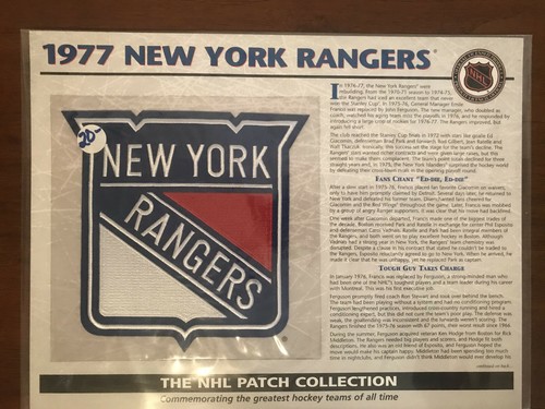 NEW Official NHL Hockey Patch Collection Patches with Info Card PICK YOUR TEAM! - Picture 33 of 49