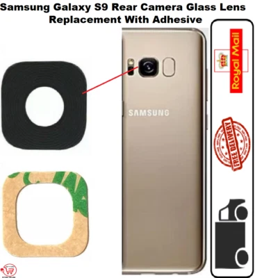 Samsung Galaxy S9 Rear Camera Glass Lens Replacement With Adhesive